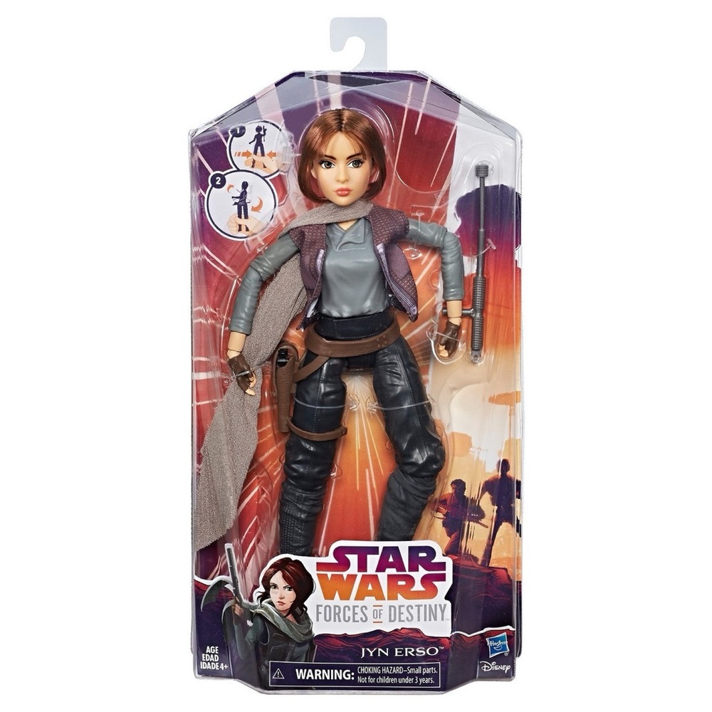 In Box Star Wars Forces of Destiny Jyn Erso Doll